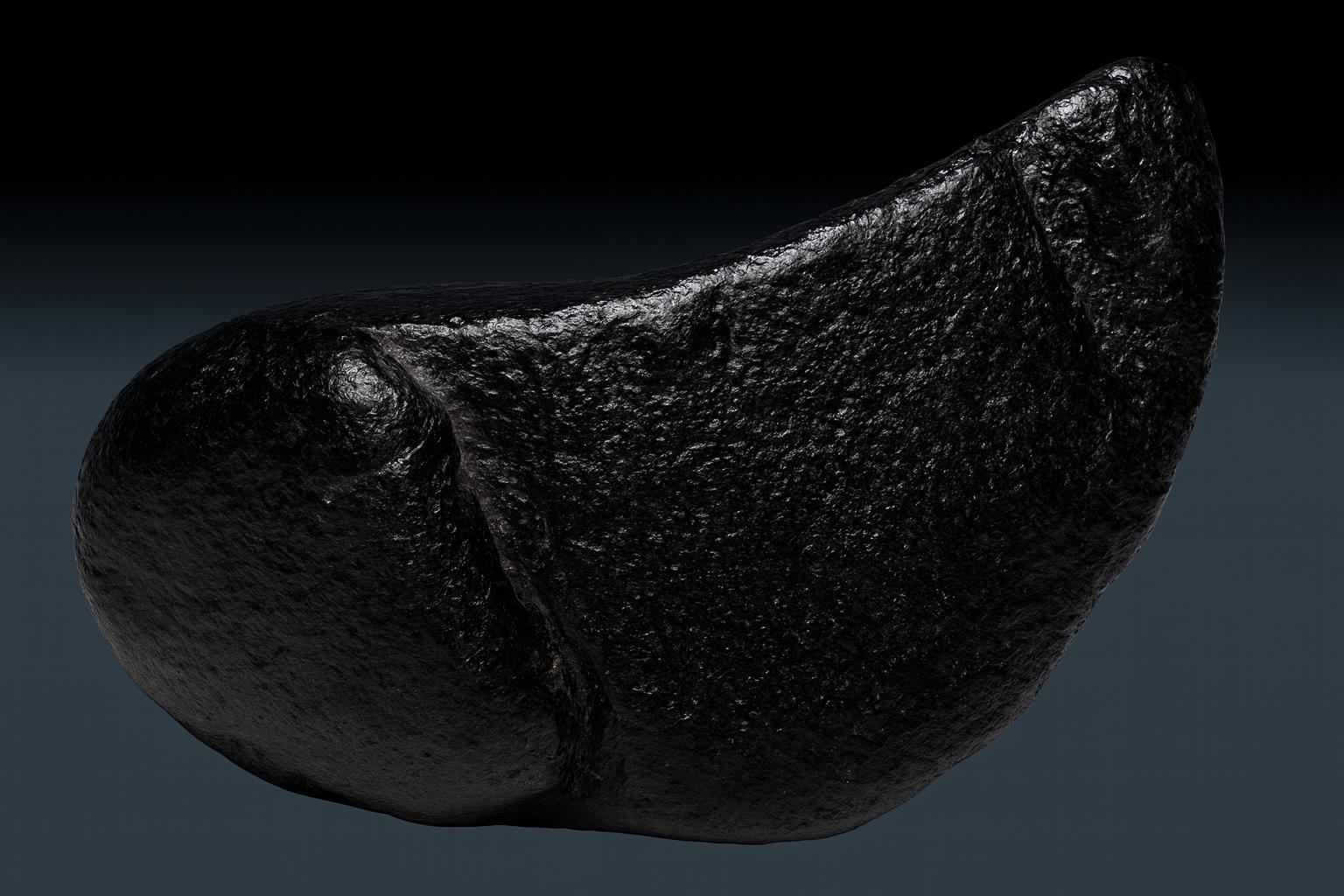 O diamante negro de US$ 50 milhões descoberto por um garimpeiro brasileiro: o “Carbonado Sérgio” pesava mais de 3.200 quilates e é considerado o maior diamante negro já encontrado na história