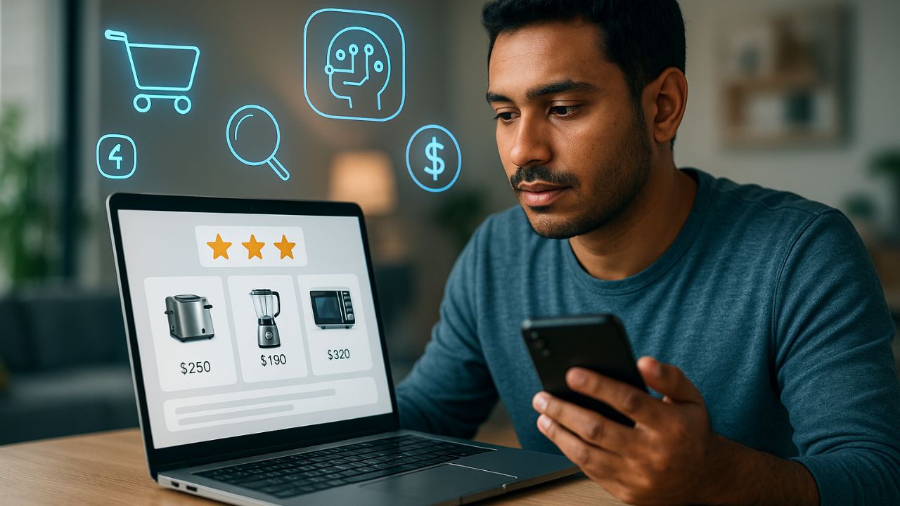 Mais de 58% dos brasileiros usam Inteligência Artificial em compras online para comparar preços, escolher produtos e melhorar o pós-venda.