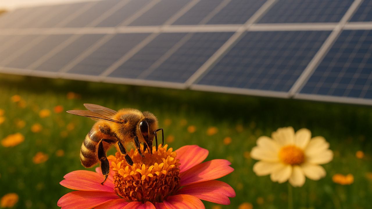 Com energia solar e foco na preservação ambiental, o projeto BeeVolt, desenvolvido pela EDP em parceria com a Bee2Be e a ONG Orientavida, completa um ano unindo tecnologia limpa, capacitação comunitária e proteção das abelhas nativas em Roseira (SP). Fonte: IA
