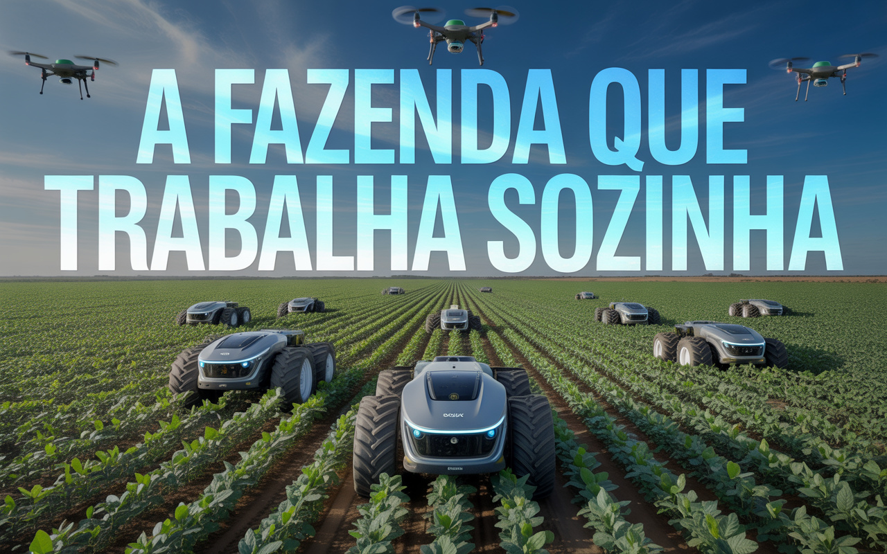 Fim do trabalho braçal? Primeira fazenda 100% robotizada do Brasil é anunciada em Goiás: 10 robôs Solix vão operar em 13 mil hectares, elevando produtividade e reduzindo custos