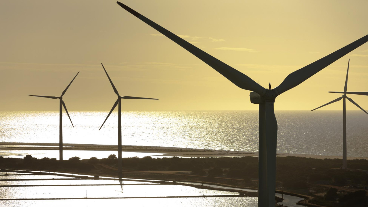 Governo Federal propõe que estados regulamentem a energia eólica para reduzir impactos socioambientais no semiárido. Sugestão foi apresentada durante a Caatinga Climate Week, em Caruaru, com participação de Janja e das enviadas da COP30. Fonte: PetroSolGas