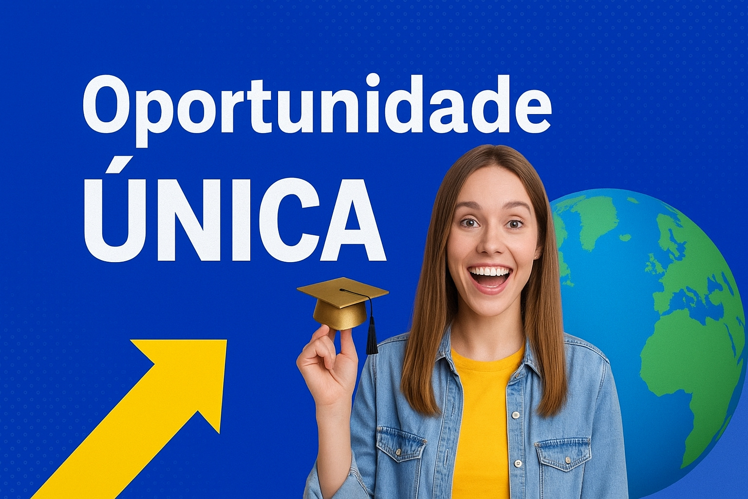 Fundação Estudar lança oportunidade única para graduação no exterior com curso gratuito