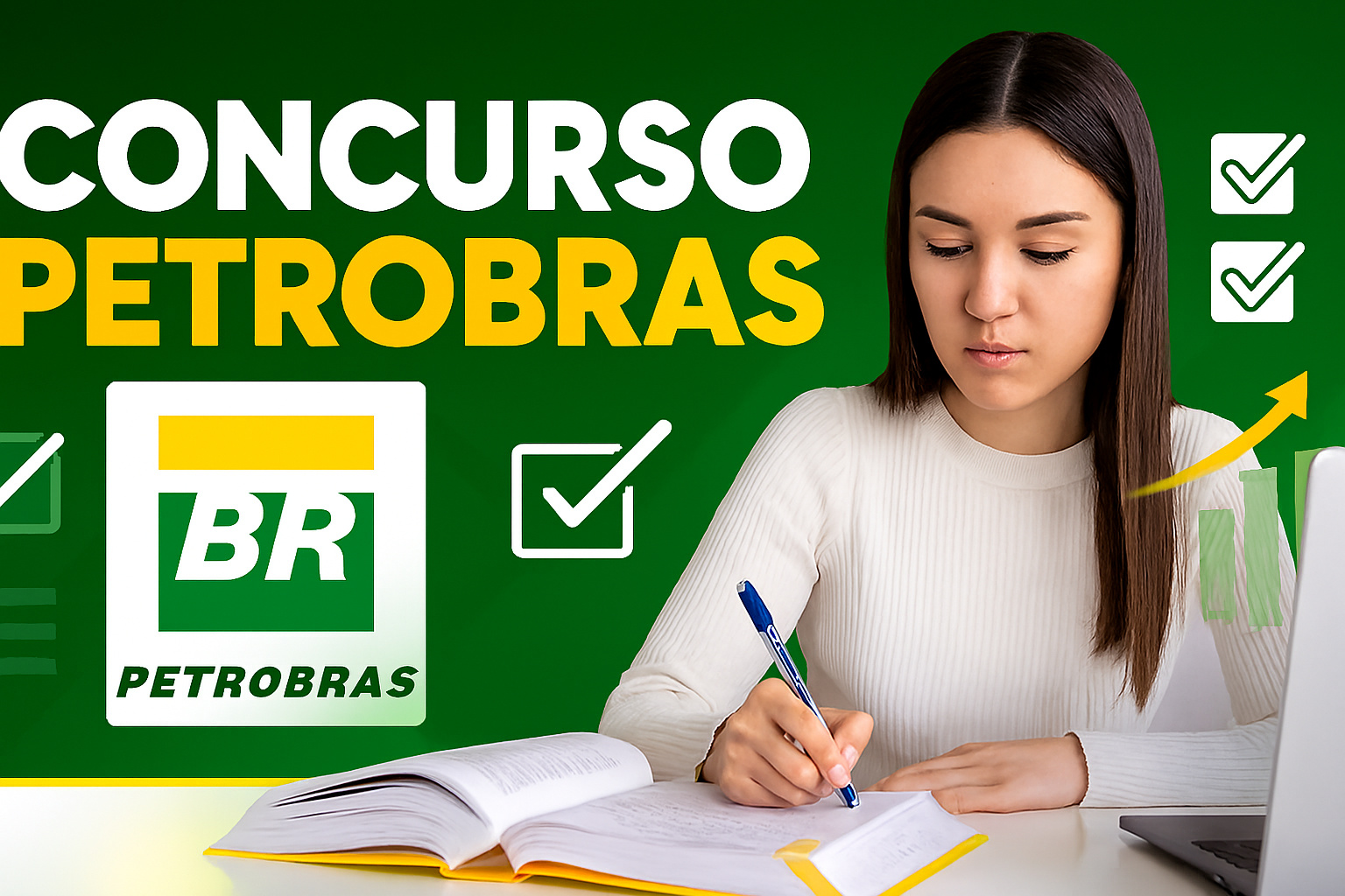 Saiba como se preparar para o concurso da Petrobras com o curso que mais aprova no país.