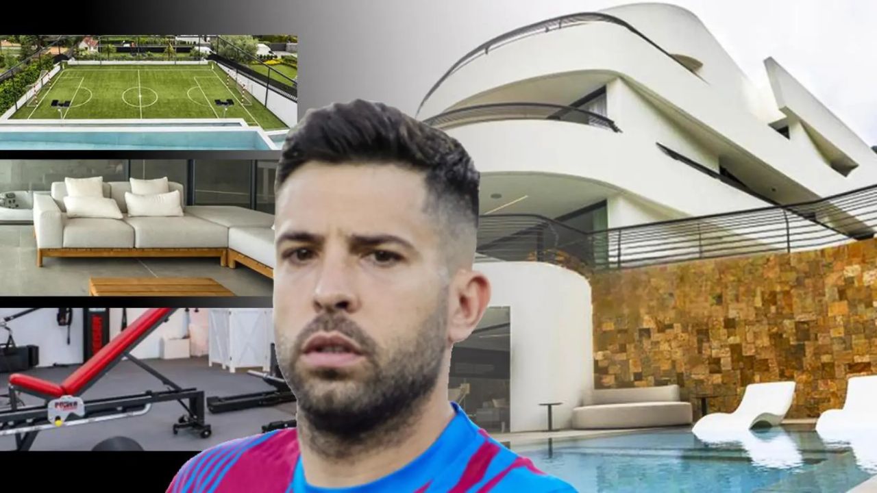 A mansão de Jordi Alba em Barcelona está à venda por 20 milhões de euros. Conheça os detalhes dessa mansão exclusiva do ex-jogador do Barcelona.
