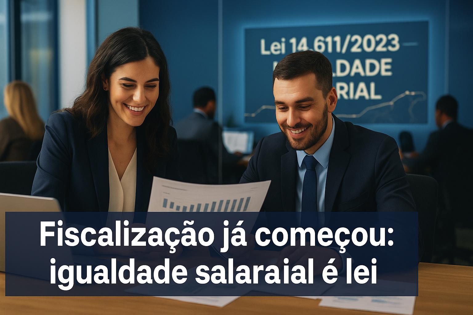Fiscalização fica ainda mais rigorosa: Lei 14.611/2023 obriga igualdade salarial entre homens e mulheres e empresas que descumprirem serão multadas em até R$ 400 mil