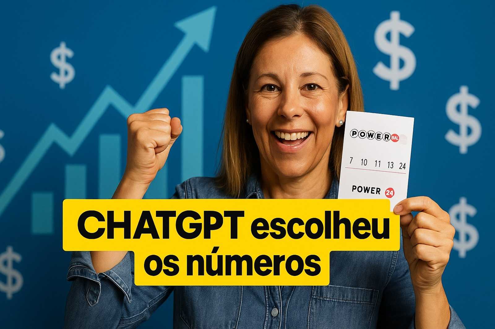 Mulher de Michigan usa ChatGPT para escolher números da loteria e ganha US$ 100 mil, prêmio que permitirá quitar a casa e poupar