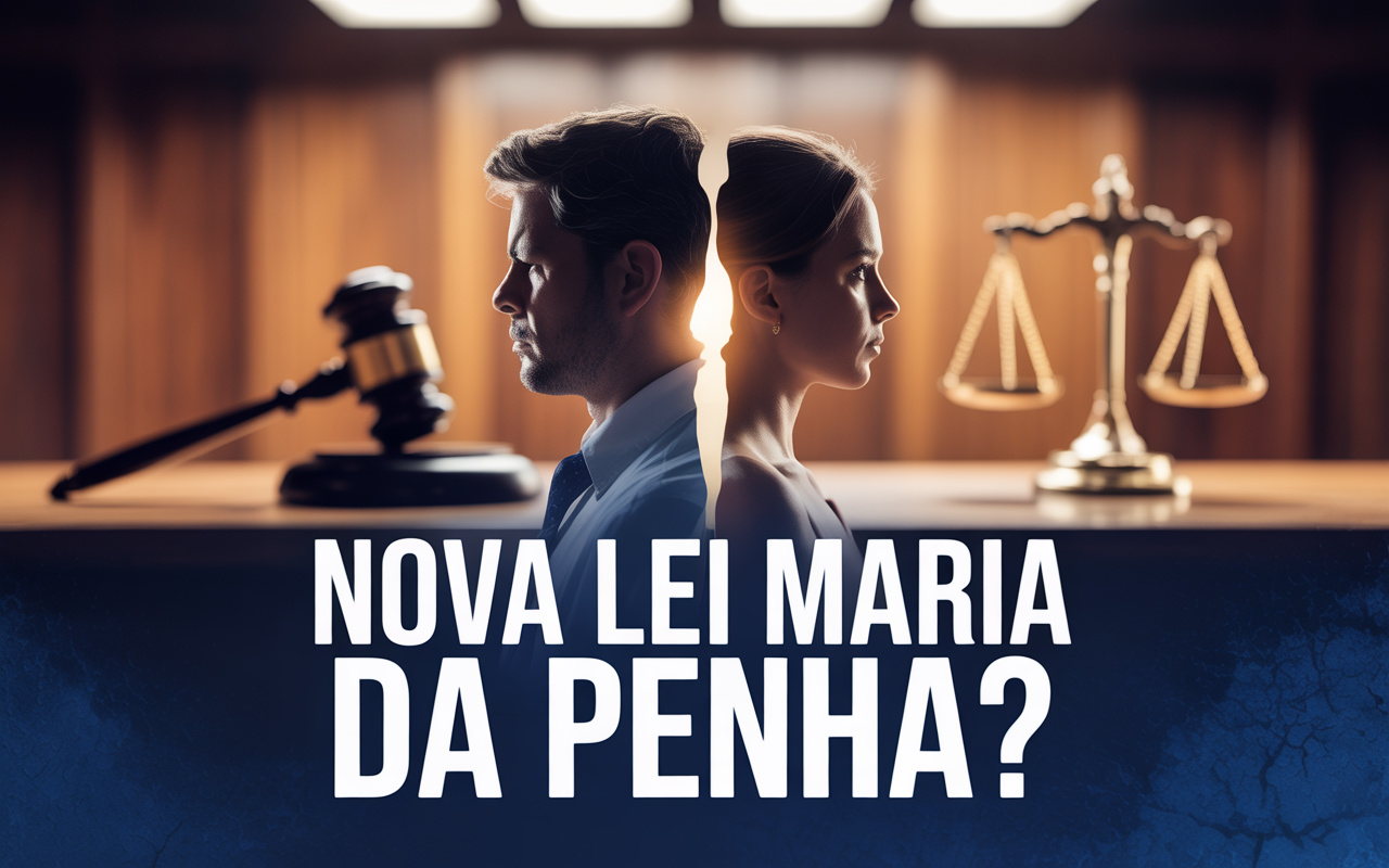Se o novo projeto de lei 4954/2025 for aprovado, a Lei Maria da Penha deixará de ser exclusiva para mulheres e passará a proteger homens em casos de violência doméstica