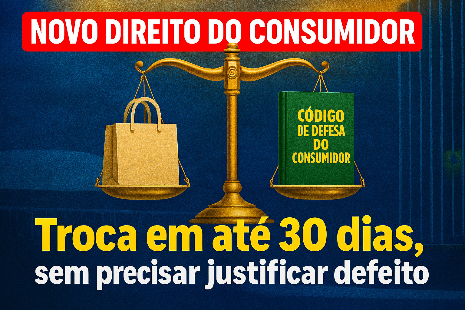 Com novo PL 3300/2025 em tramitação no Senado, Código de Defesa do Consumidor pode garantir novo direito inédito: troca de produtos em até 30 dias sem precisar justificar defeito