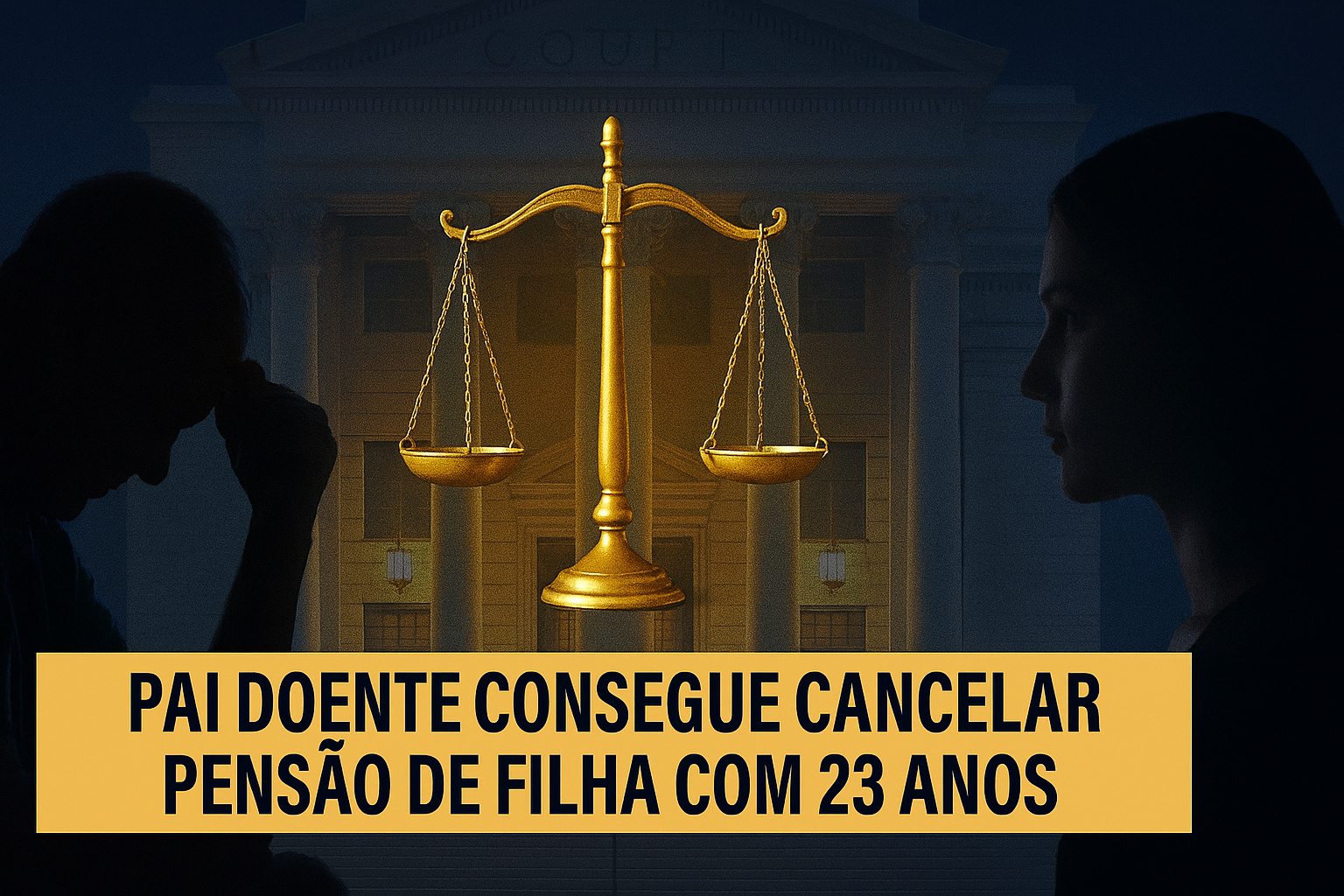 TJ-DF decide em 2025: pai com doença grave consegue cancelar pensão de filha de 23 anos que alegava dificuldade para trabalhar