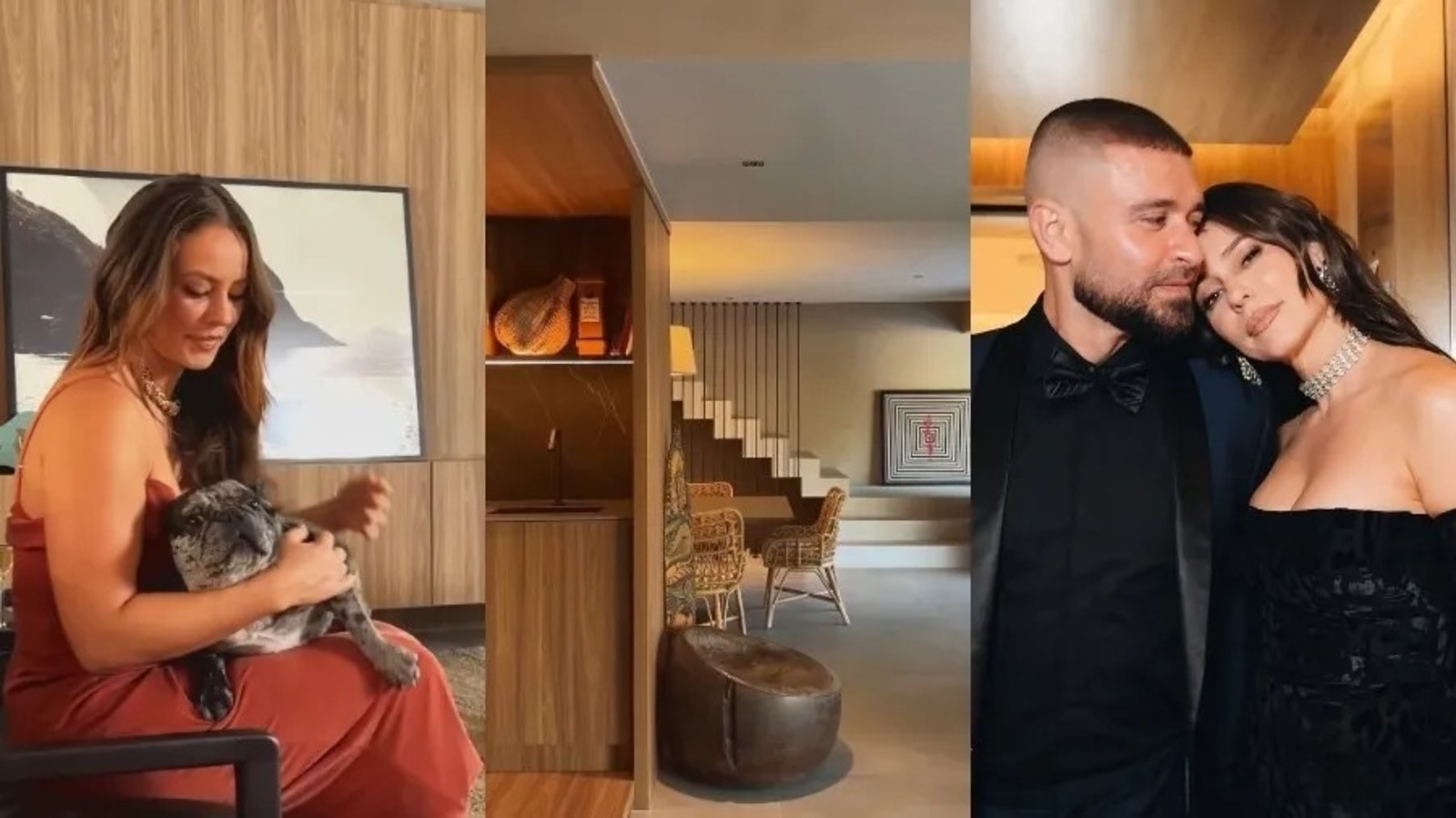 Paolla Oliveira, Diogo Nogueira, mansão