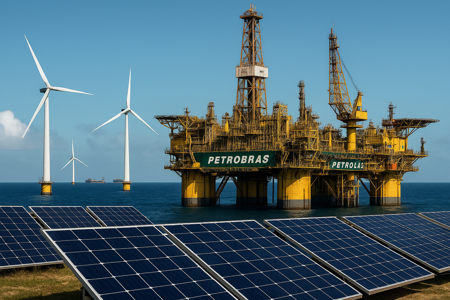 Petrobras diz liderar transição energética no Brasil, mesmo com expansão no petróleo e gás
