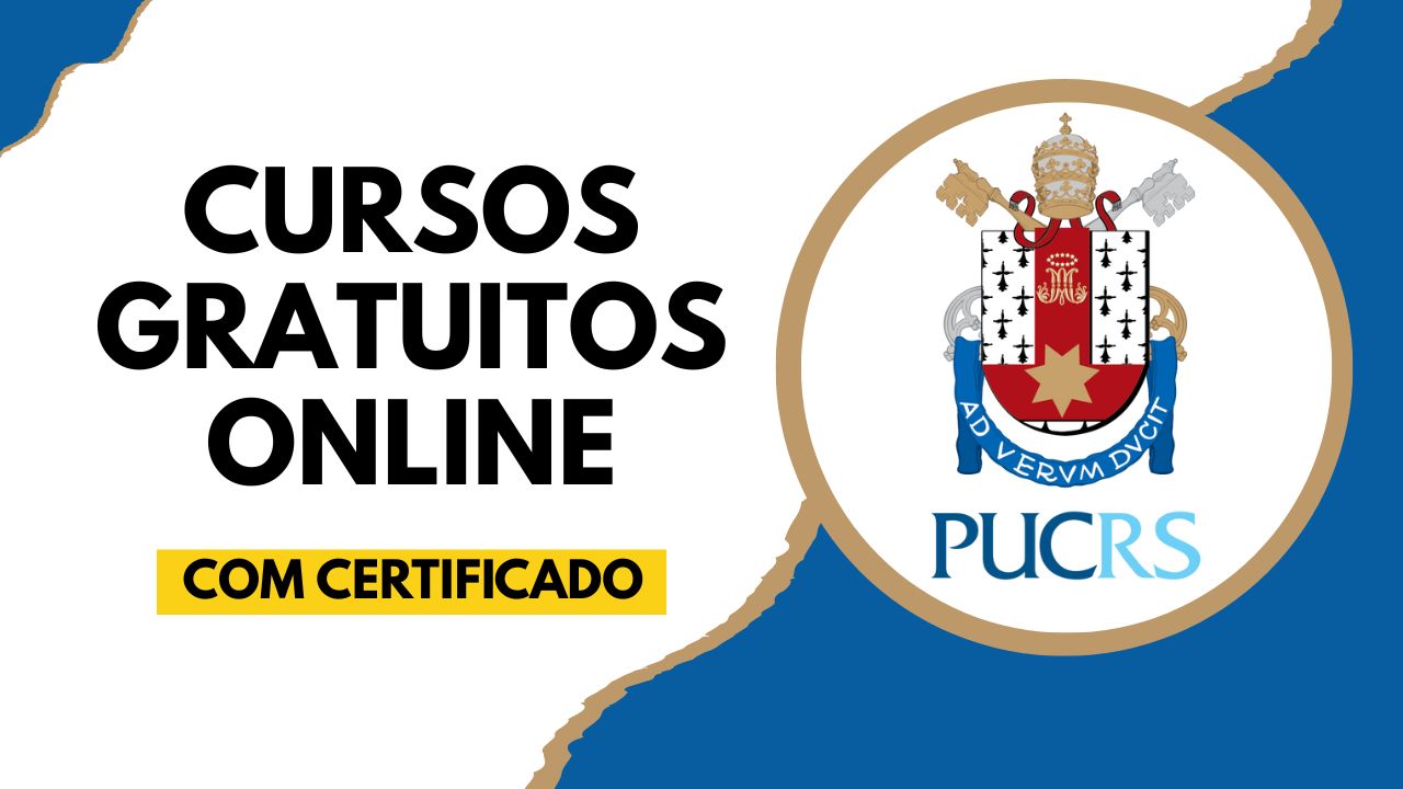 A PUCRS está com vagas abertas para cursos gratuitos online com certificado, em áreas como Internet das Coisas, finanças, direitos humanos e sustentabilidade.