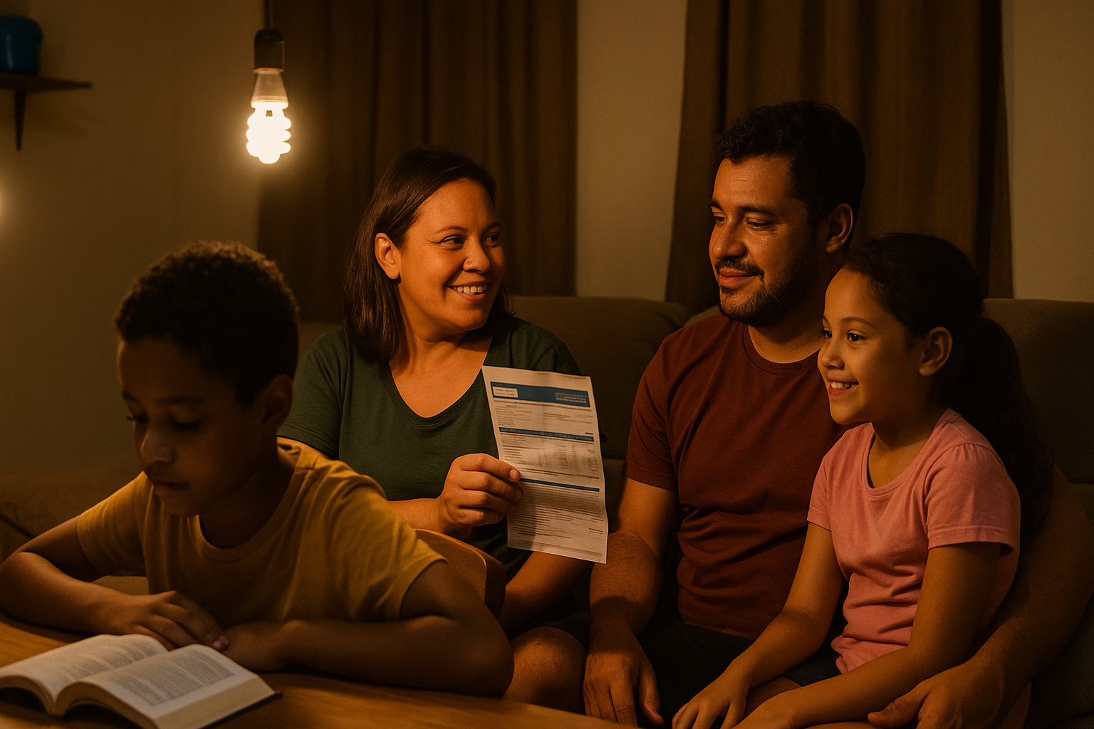 Novo desconto na conta de luz: Tarifa Social reduz gastos e amplia economia para famílias de baixa renda