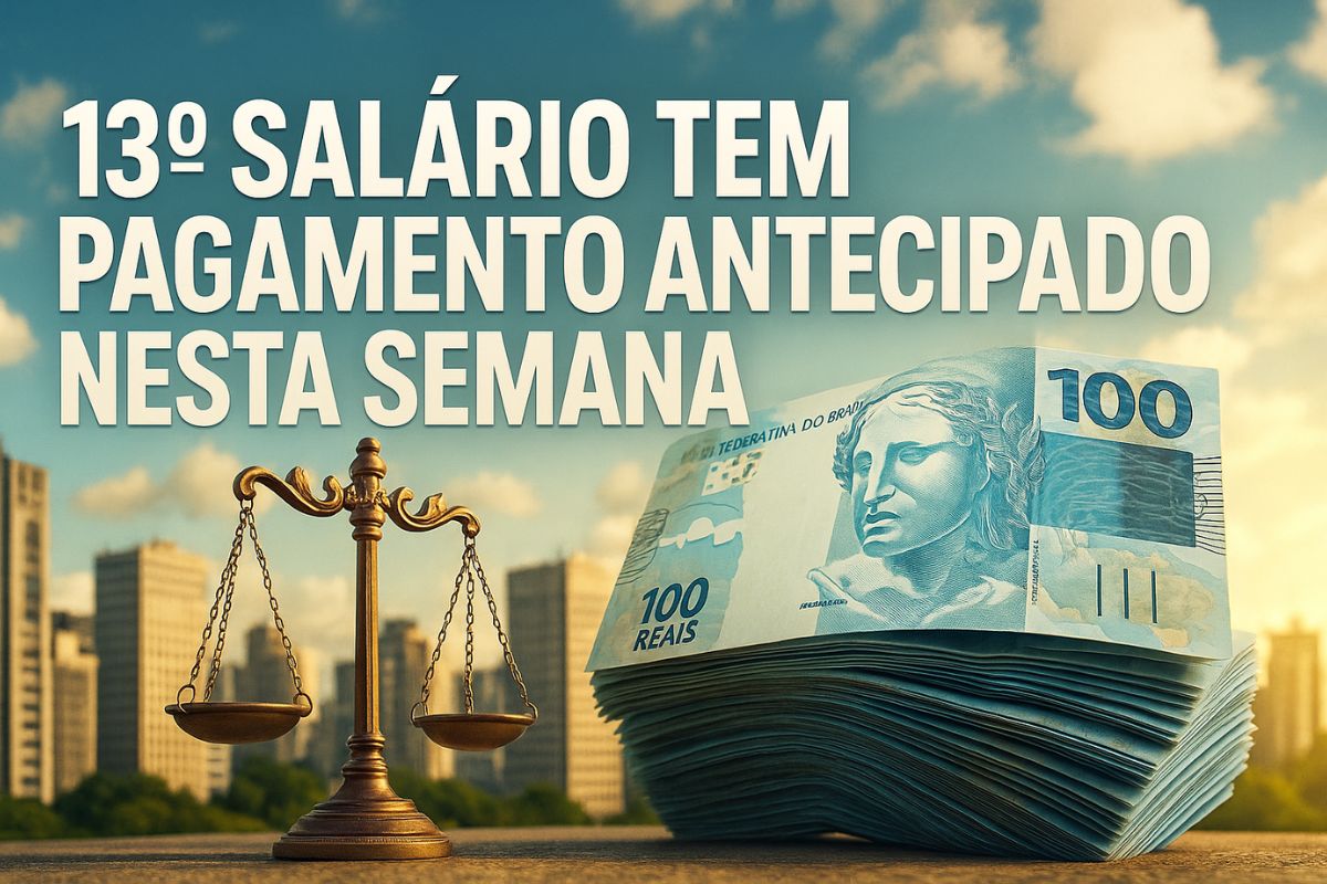 13º salário tem pagamento antecipado nesta semana, com parcela única e primeira parte obrigatórias até sexta-feira