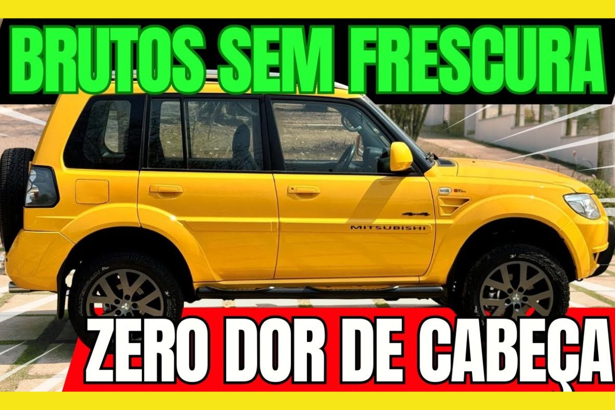 SUVs lendários esquecidos. Pajero TR4, Pajero Full, Land Cruiser Prado e Grand Vitara mostram durabilidade e 4x4 de verdade.