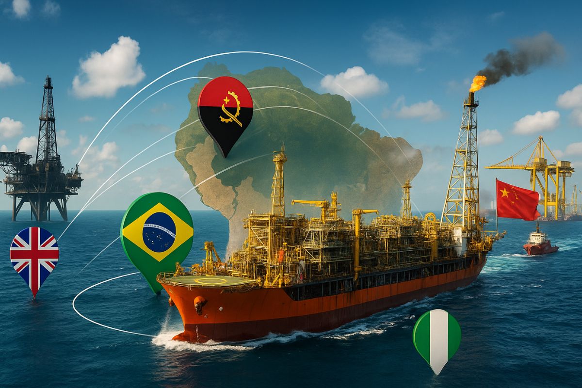 Países com mais FPSOs no mundo impulsionam produção offshore; pré-sal do Brasil demanda logística offshore e fortalece operação marítima.