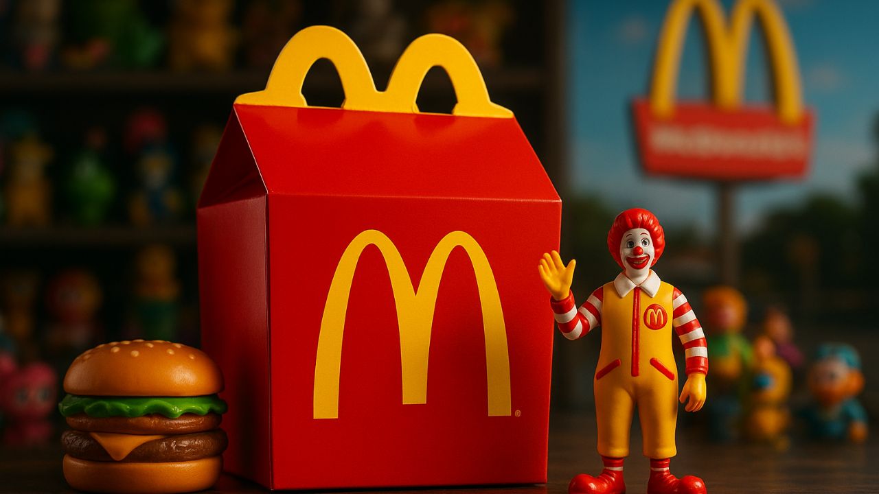A surpreendente anomalia de mercado como o McDonald's se tornou o rei oculto dos brinquedos, superando a Mattel e Hasbro em volume global