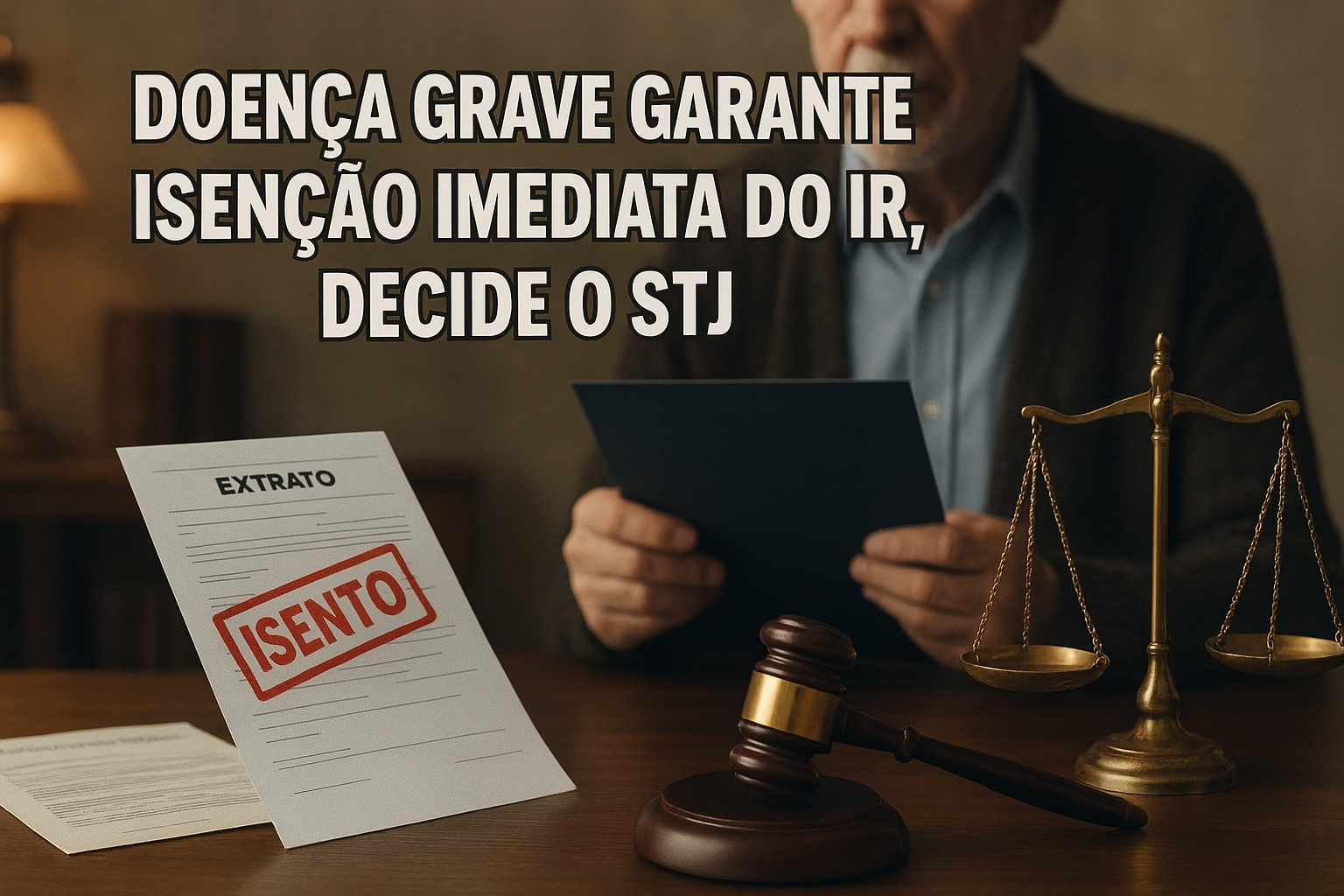 Aposentados com doenças graves podem parar de pagar Imposto de Renda imediatamente — decisão do STJ garante isenção mesmo sem sintomas atuais e ainda permite reaver tudo o que foi descontado nos últimos 5 anos