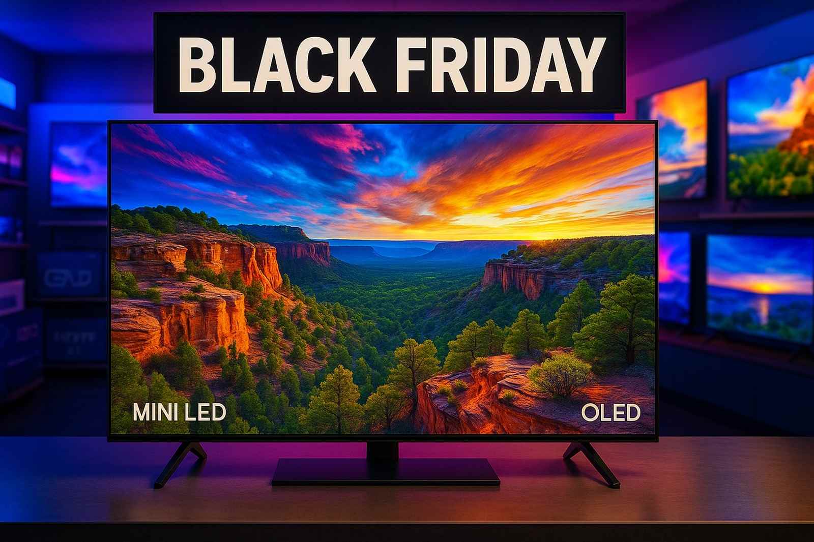 Guia destaca três TVs para COMPRAR na Black Friday com ótima qualidade, preços competitivos e recursos avançados