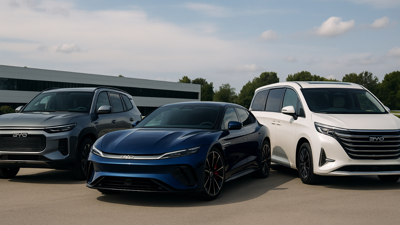 A Denza: marca de luxo da BYD apresenta 3 carros no Brasil, com preços de R$ 436 mil a R$ 800 mil. Conheça autonomia e potência.