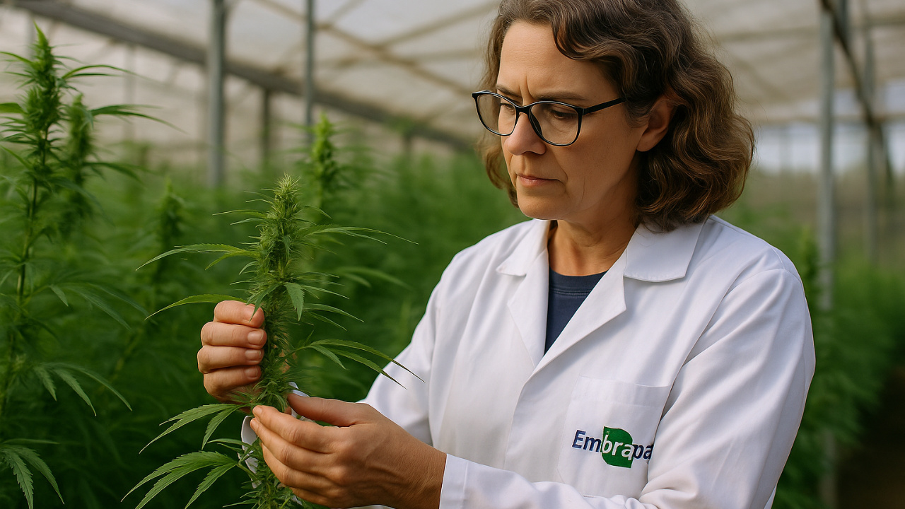 A Anvisa autorizou a Embrapa a pesquisar cannabis e, segundo especialista, “Cannabis é uma cultura agrícola”