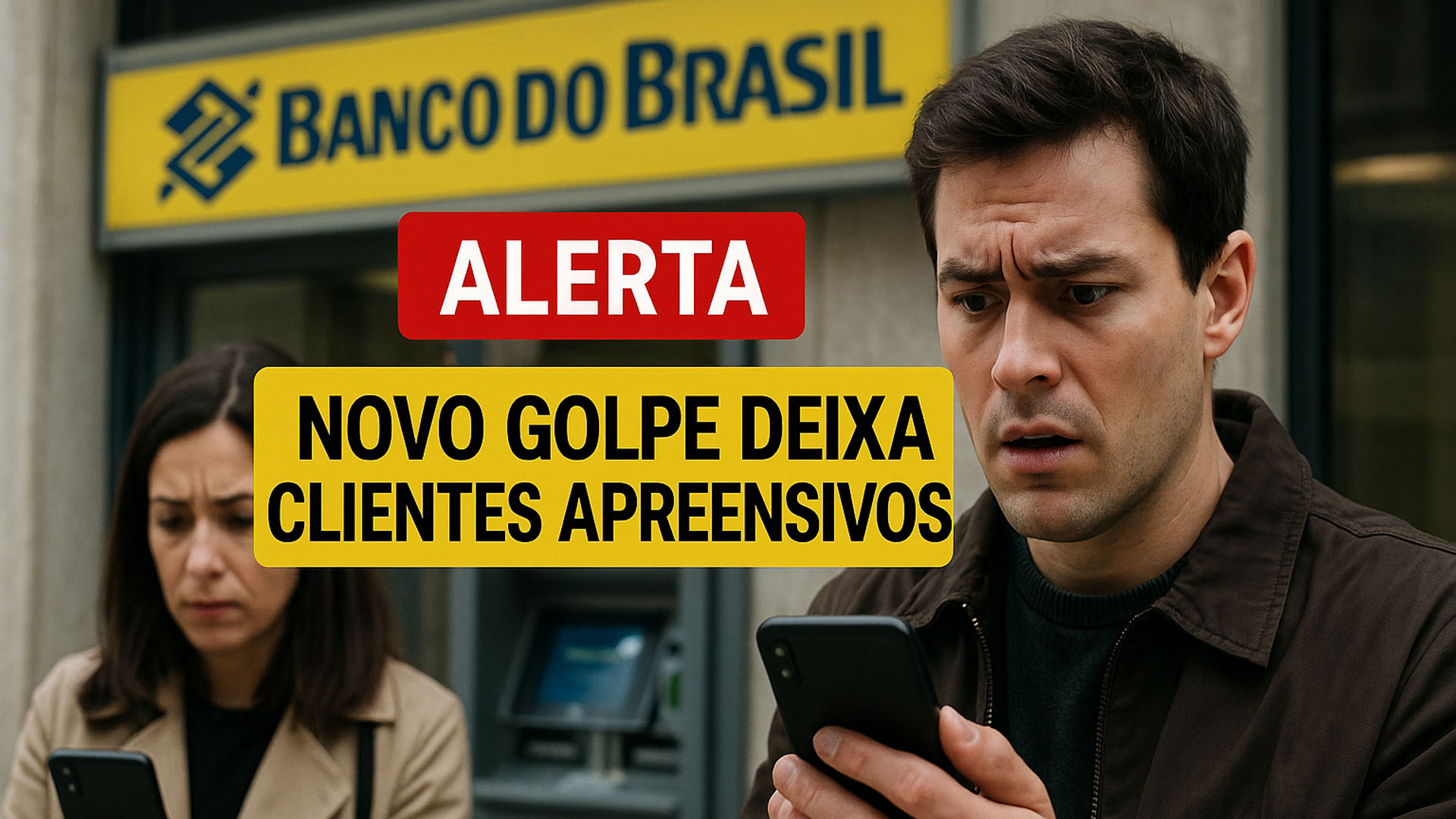 Cliente do Banco do Brasil estão apreensivos com novo Golpe e banco emite alerta para todos