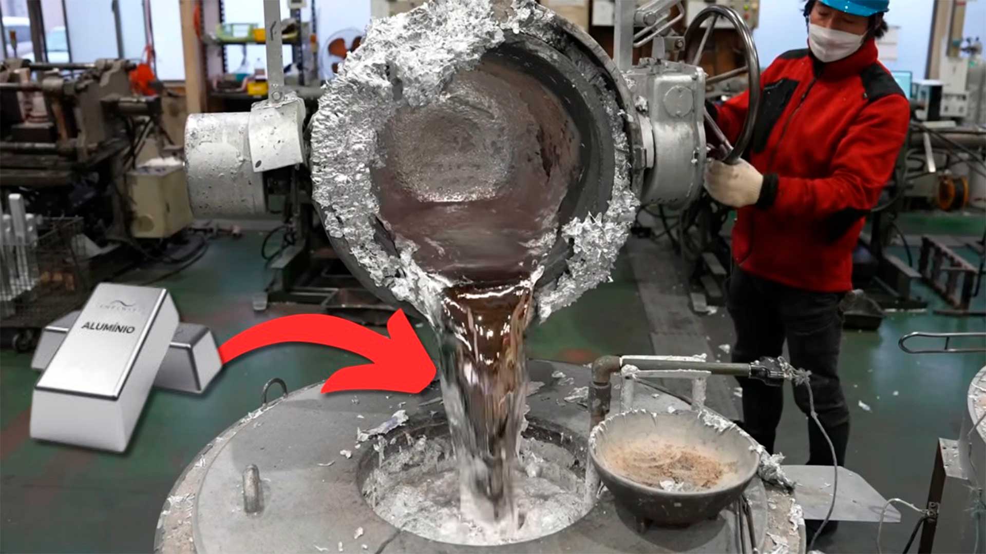 Com altas temperaturas e processos químicos rigorosos, a fabricação do alumínio a partir da bauxita movimenta indústrias para criar o metal leve essencial para diversos setores