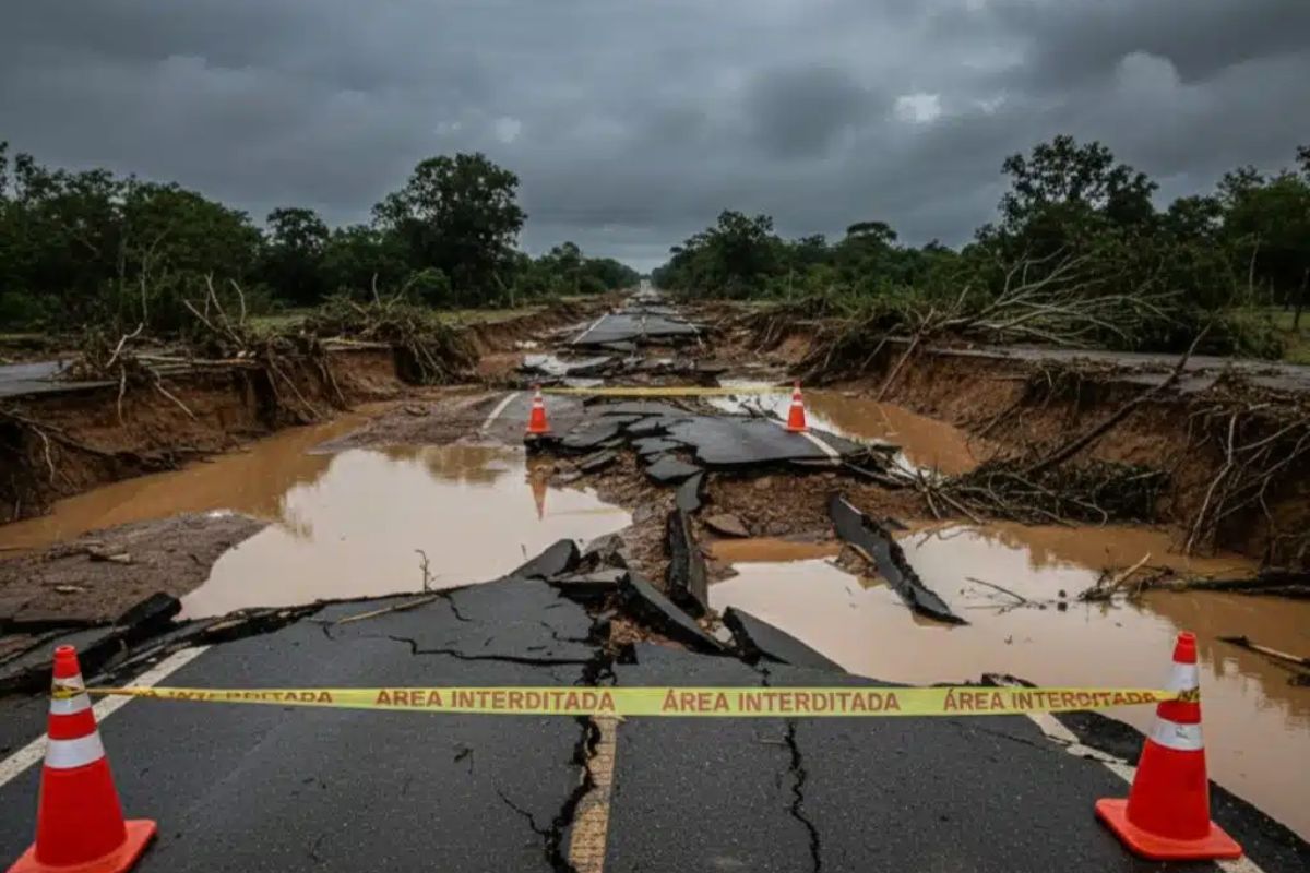 A reconstrução da rodovia ERS-348 no Rio Grande do Sul após enchentes devolve segurança e integração às comunidades isoladas, com investimento bilionário em infraestrutura.