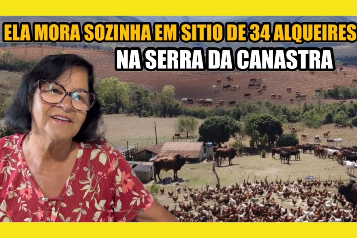 Com mais de 60 anos vivendo sozinha no sítio na Serra da Canastra, tia Ana mantém a roça, cuida dos animais e preserva receitas e tradições de roça que o tempo insiste em apagar.