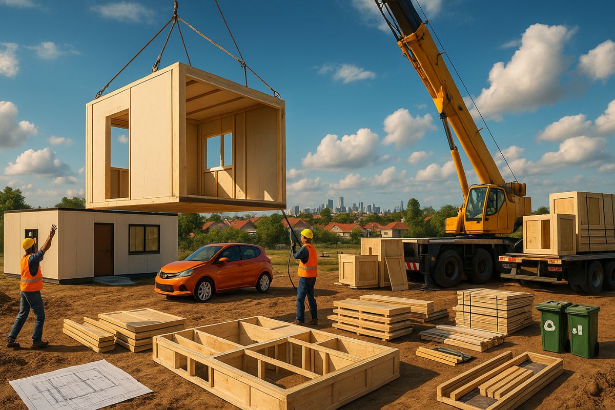 Com montagem rápida, preço abaixo de um carro popular e modelos de casas modulares a partir de R$ 55 mil, nova opção de moradia chega ao Brasil com foco em custo baixo, zero desperdício e design moderno