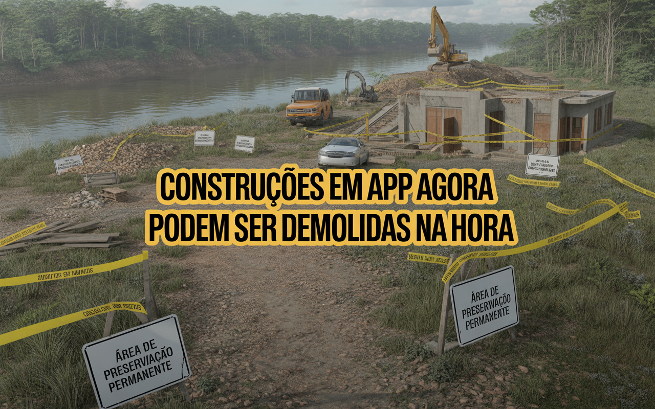 Com multas que chegam a R$ 120 mil e ordens de demolição imediata, prefeituras de várias cidades do Brasil intensificam a fiscalização contra construções em Áreas de Preservação Permanente