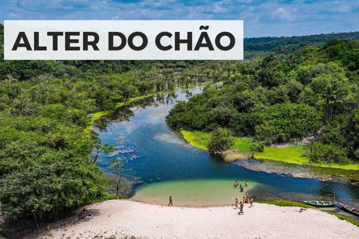 Em Alter do Chão, praias de água doce cristalina, culinária amazônica, comunidades ribeirinhas e turismo de base comunitária garantem viagem inesquecível.