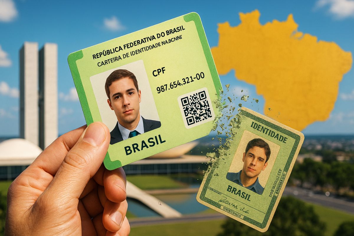 A nova carteira de identidade com CPF como número único moderniza o documento no Brasil, substitui o RG gradualmente até 2032 e traz mais segurança física e digital.