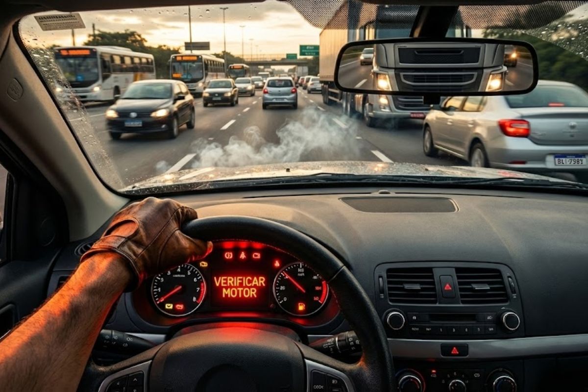 Sinais no carro, como consumo de combustível, luz no painel e cheiro forte de gasolina, indicam falhas graves e ajudam a evitar pane e gastos maiores.
