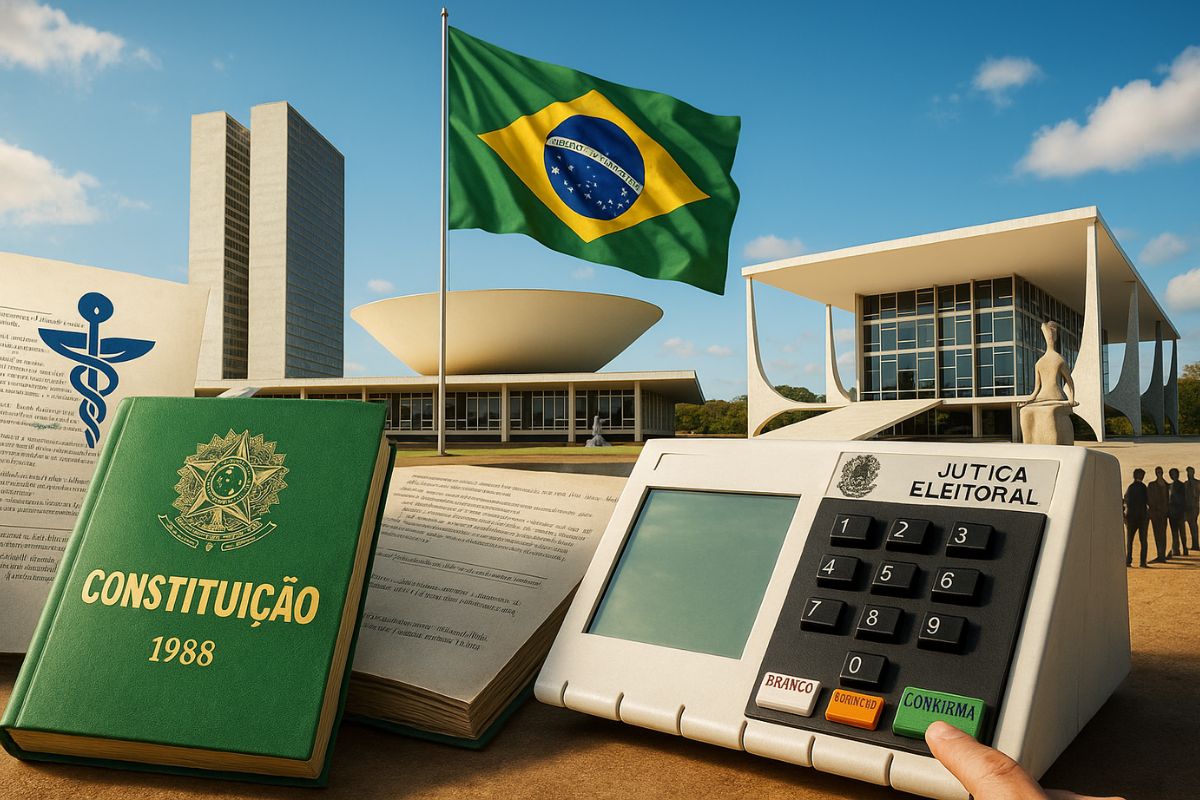 Constituição de 1988 sem juridiquês: entenda três poderes, cláusulas pétreas, SUS e emendas constitucionais e veja como o voto transforma direitos em políticas reais.