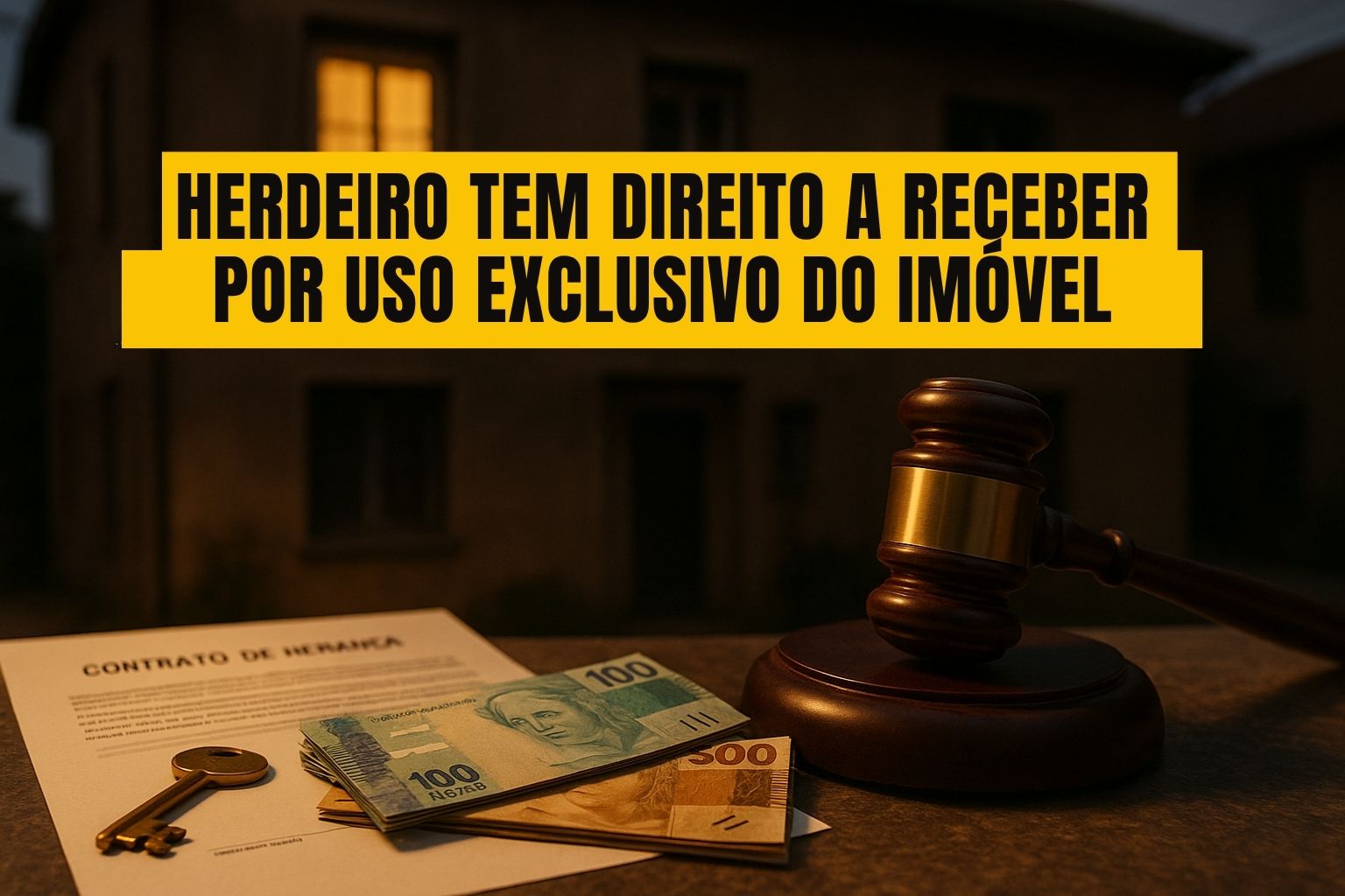 Decisão do TJSP reforça que herdeiro que não mora no imóvel da herança tem direito a receber valor mensal de compensação pelo uso exclusivo do bem