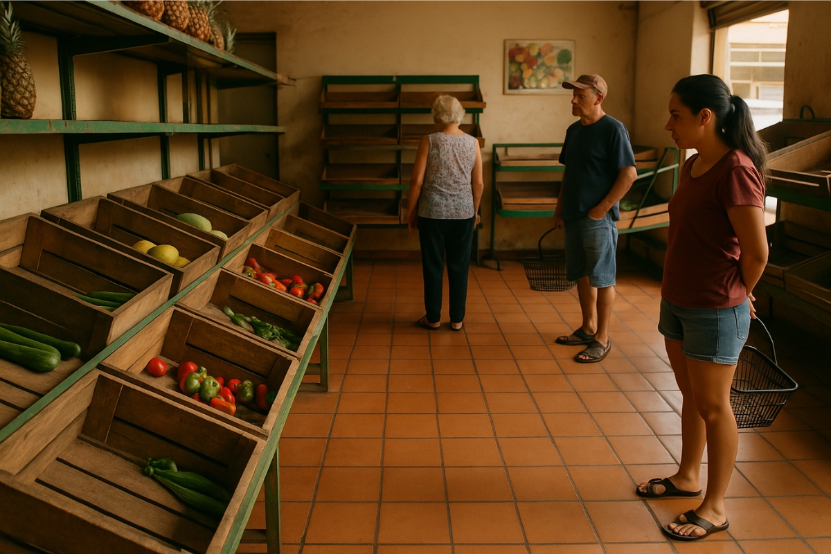 Em um estado onde o hectare vale ouro para grãos, frutas e legumes somem do dia a dia; o clima seco de seis meses e a falta de irrigação transformam o abastecimento em desafio caro