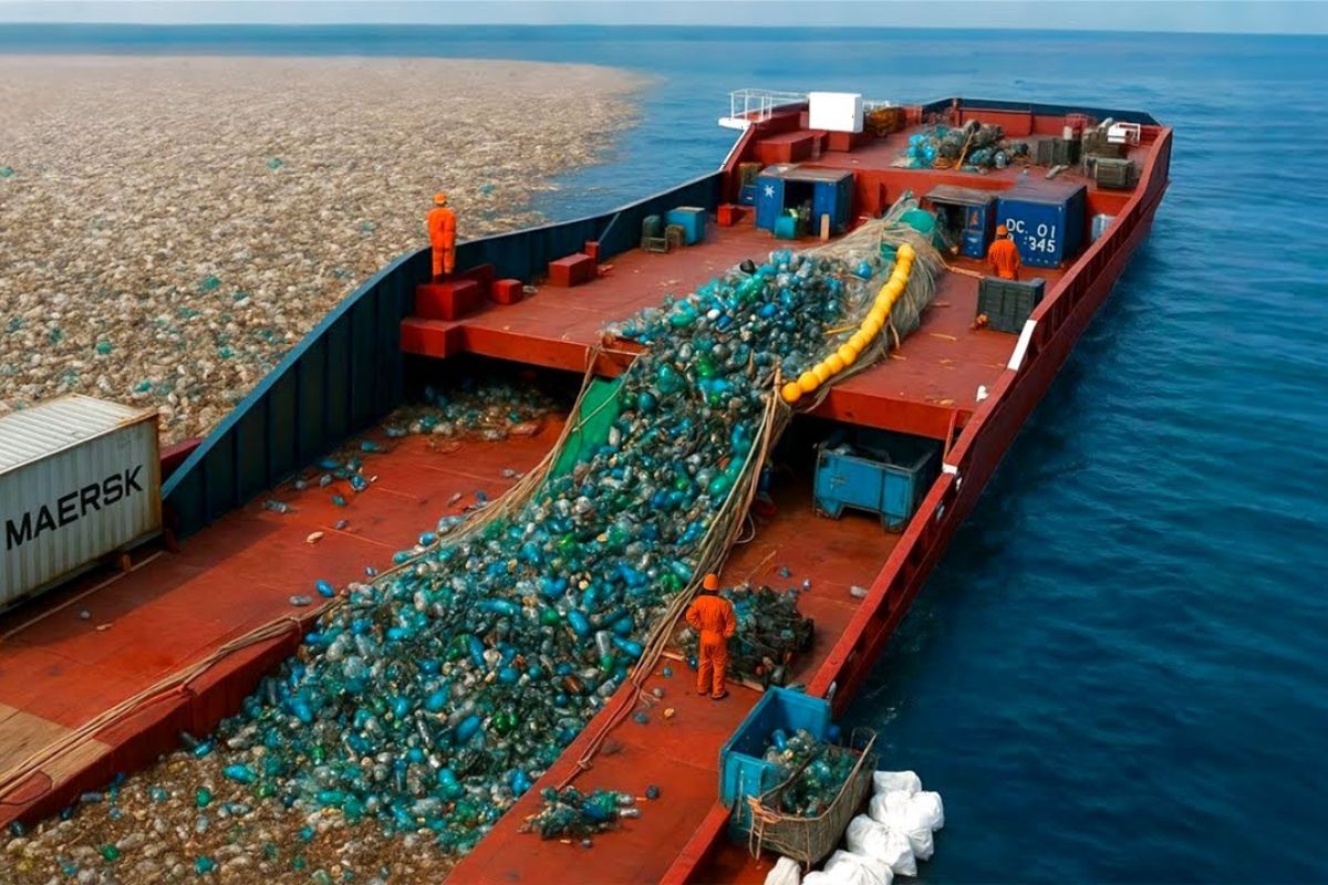 Novas embalagens feitas com plástico recolhido do mar mostram como lixo do oceano vira garrafas, roupas e produtos reciclados em uma cadeia de economia circular.