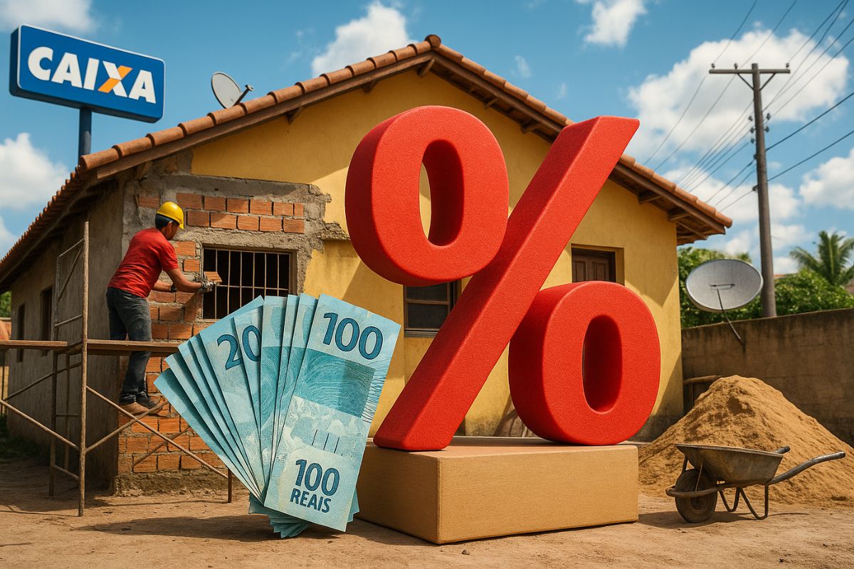 Famílias com renda de até R$ 9.600 já podem solicitar crédito do Reforma Casa Brasil, com juros baixos e condições acessíveis para reformar moradias em todo o país.