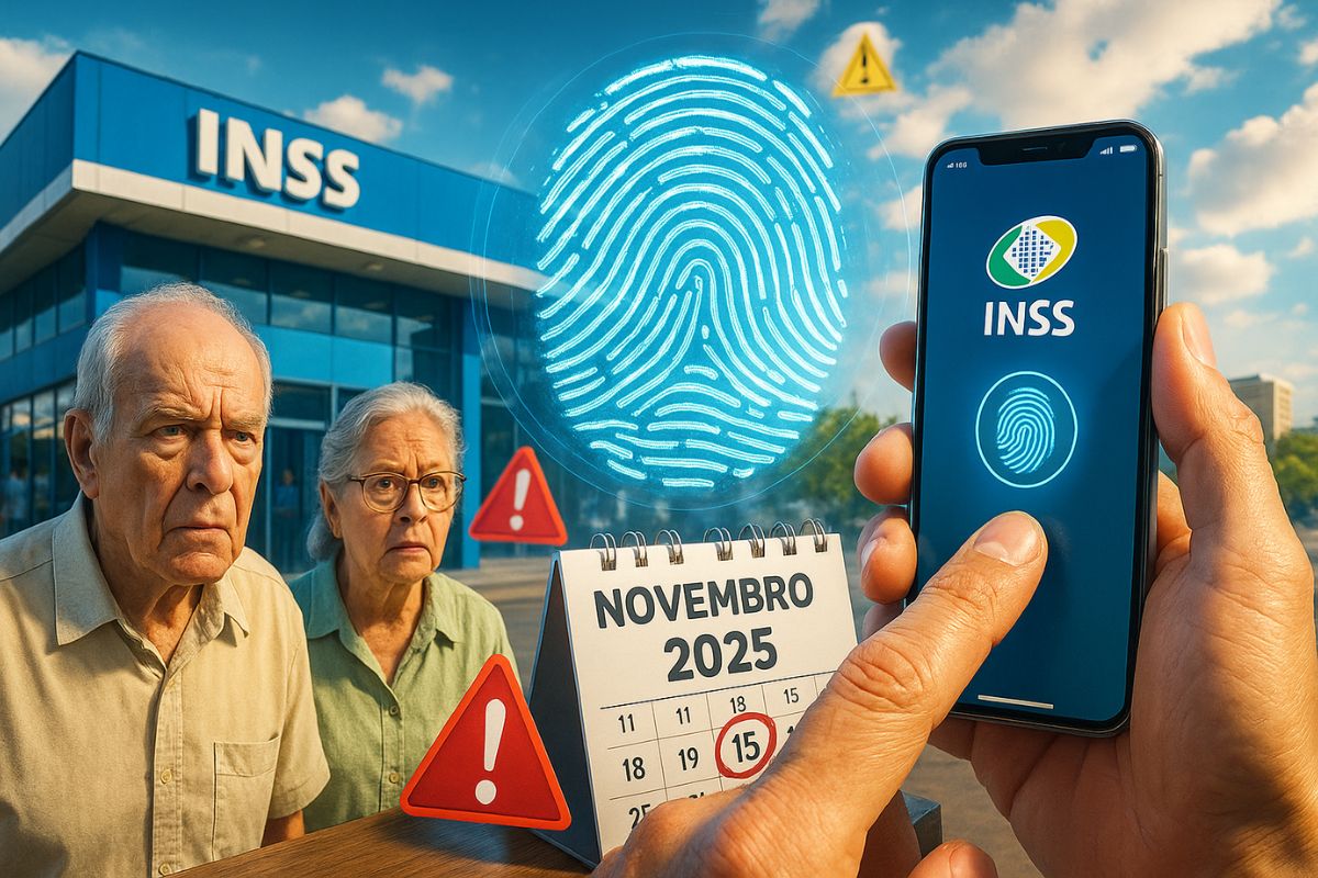 INSS muda regras de prova de vida e biometria, explica como evitar bloqueio de benefício e mostra como usar o aplicativo Meu INSS para conferir sua situação.