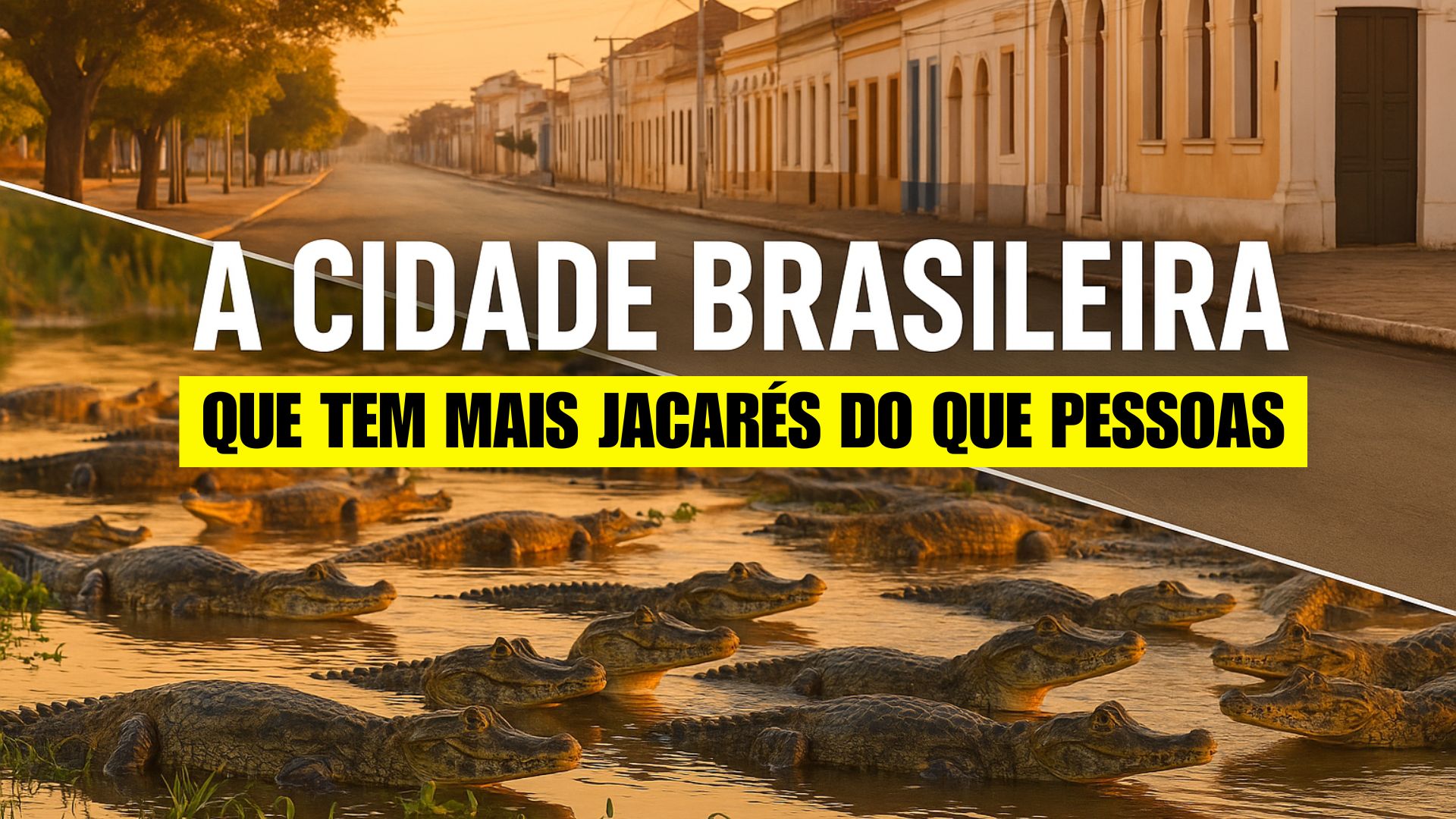 Corumbá abriga milhões de jacarés em sua vasta área alagada no Pantanal, enquanto a presença dos animais na zona urbana permanece extremamente rara.