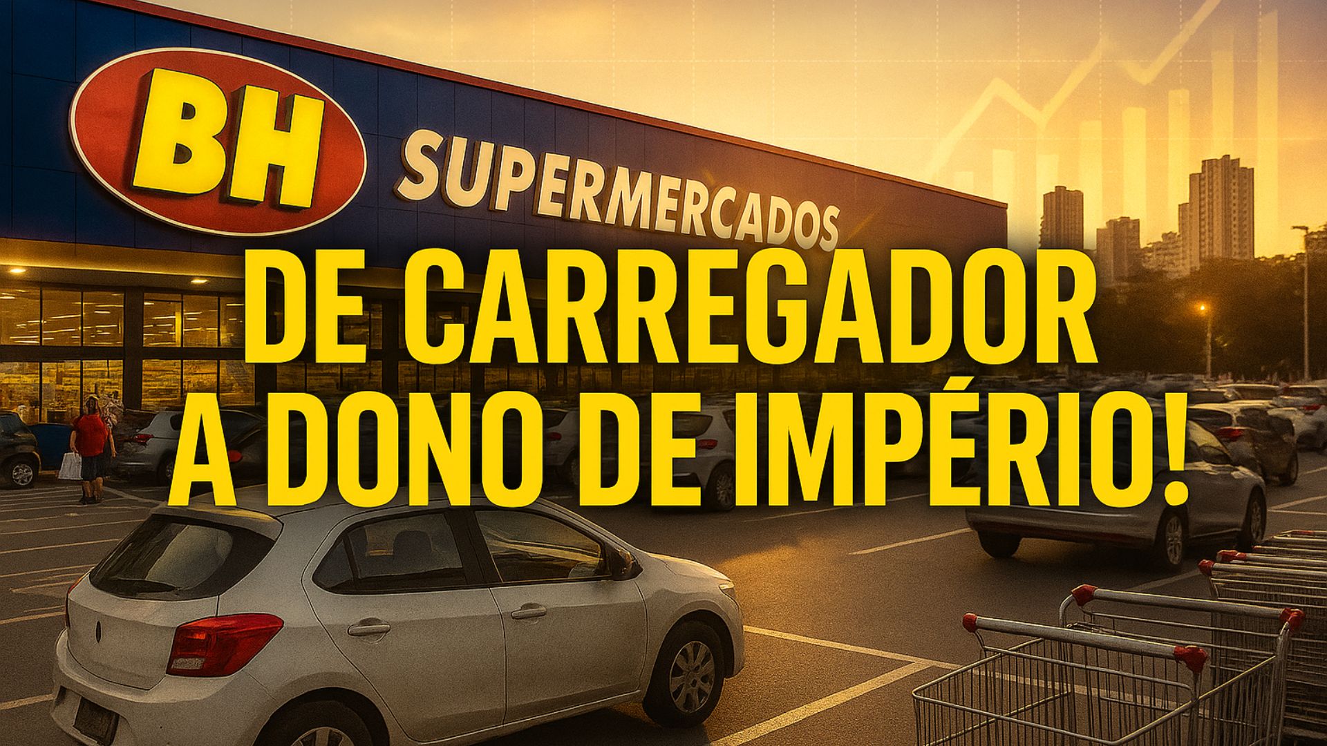 Pedro Lourenço, ex-carregador, comanda o Supermercados BH, a 4ª maior rede do Brasil, após faturar R$ 21,2 bi em 2024.