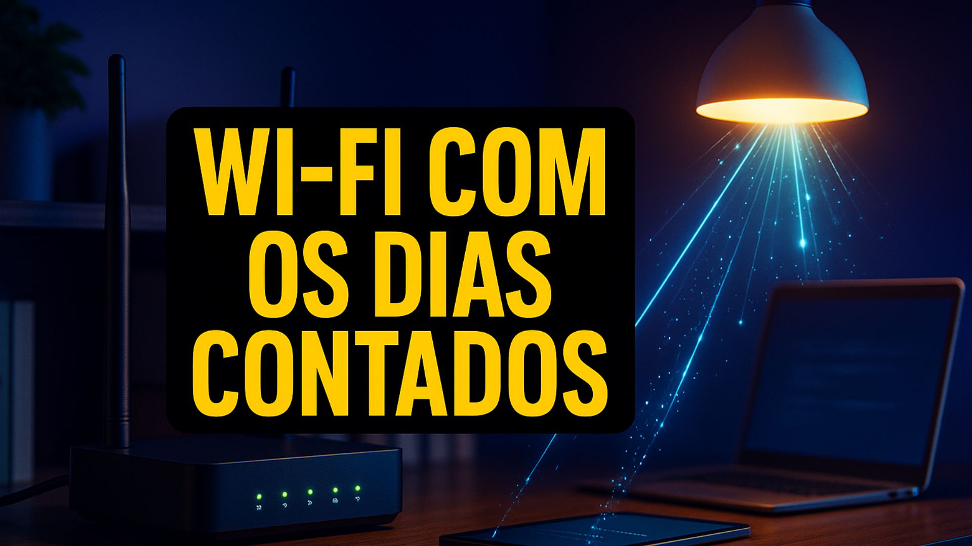 Tecnologia Li-Fi promete transmitir dados via luz com velocidades até cem vezes maiores que o Wi-Fi. Entenda como isso pode mudar internet doméstica e corporativa.