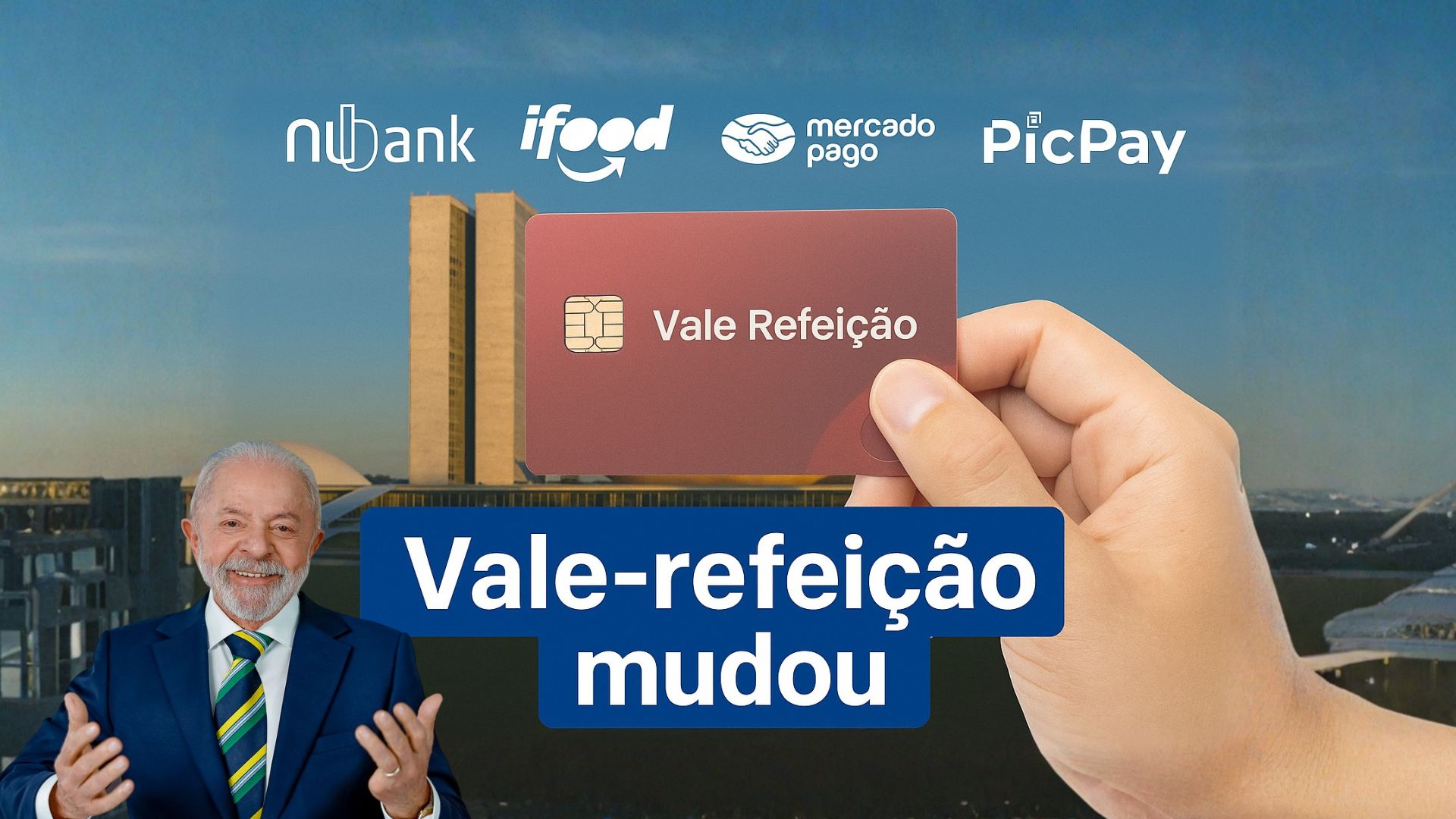Decreto de Lula muda regras do vale-refeição e alimentação, fixa teto de taxas, reduz prazos e amplia interoperabilidade entre bandeiras.