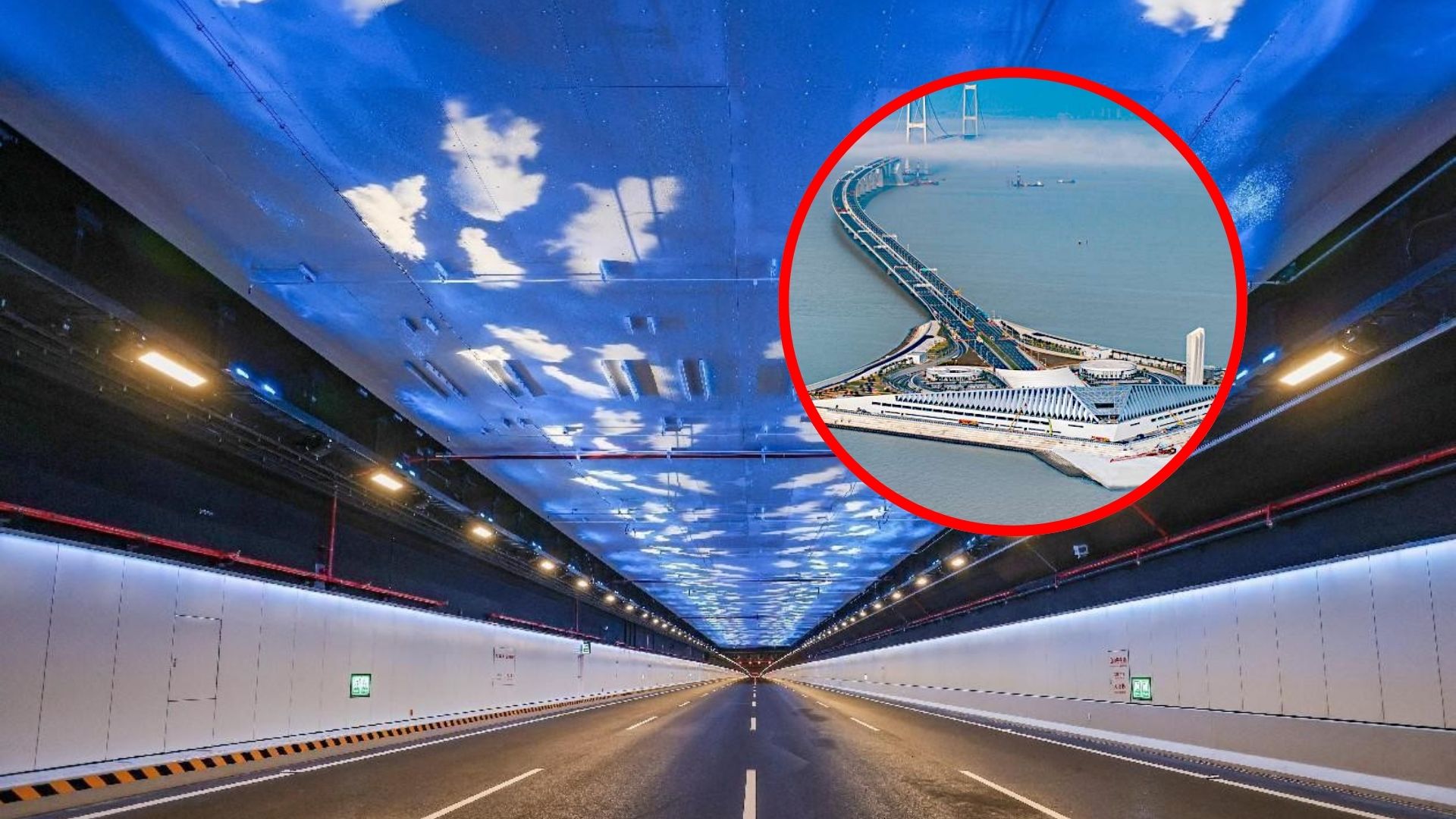 Túnel Shenzhen–Zhongshan bate 10 recordes e se torna o mais largo do mundo, com 55,6 m, 5 km submersos e tecnologia de tubos imersos.