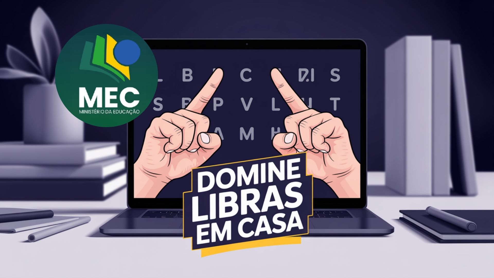 Curso gratuito de 60h sobre Libras, EAD e com certificado da Enap, ensina comunicação básica com surdos e promove inclusão.
