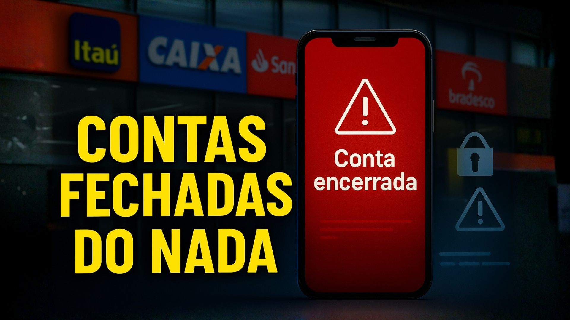 Bancos brasileiros ampliam regras de segurança e podem encerrar contas suspeitas de fraudes, contas laranja ou ligadas a apostas não autorizadas.