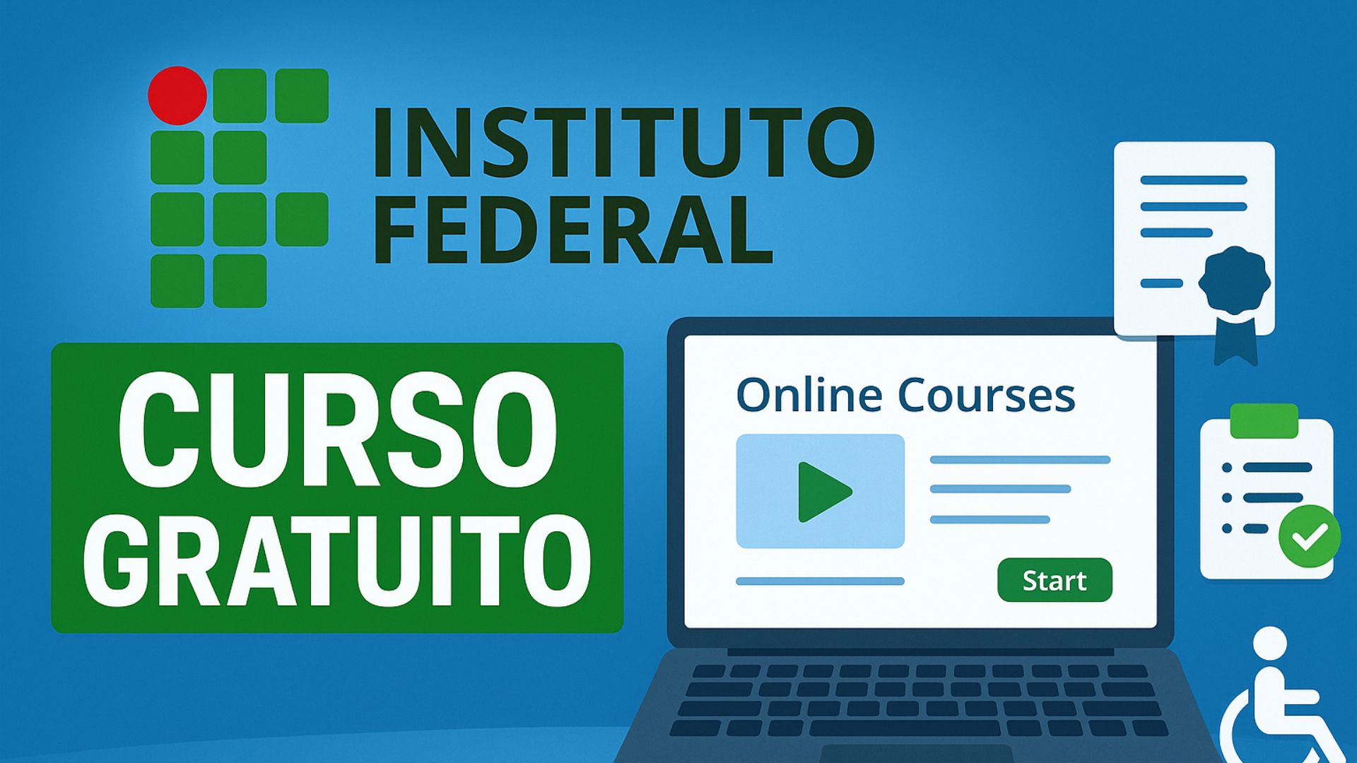 Curso EAD gratuito do IFSULDEMINAS oferece 120 horas de formação em educação inclusiva com certificado reconhecido pelo MEC e vagas limitadas.