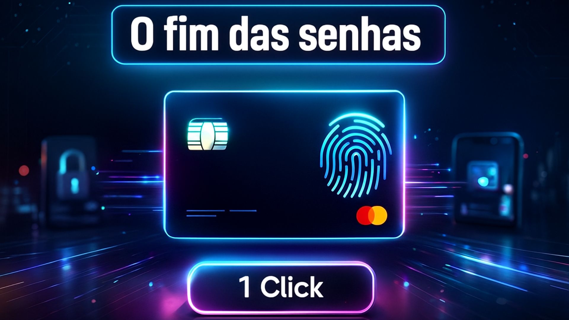 Mastercard revela plano para eliminar senhas nos pagamentos até 2030 no Brasil, com tokenização, Click to Pay e autenticação biométrica.