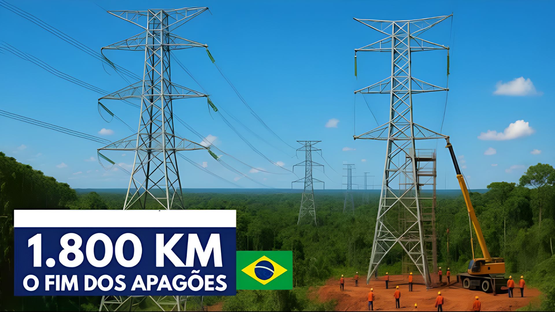 O Linhão de Tucuruí avança para integrar Roraima ao Sistema Interligado Nacional e encerrar décadas de apagões no Norte do Brasil.